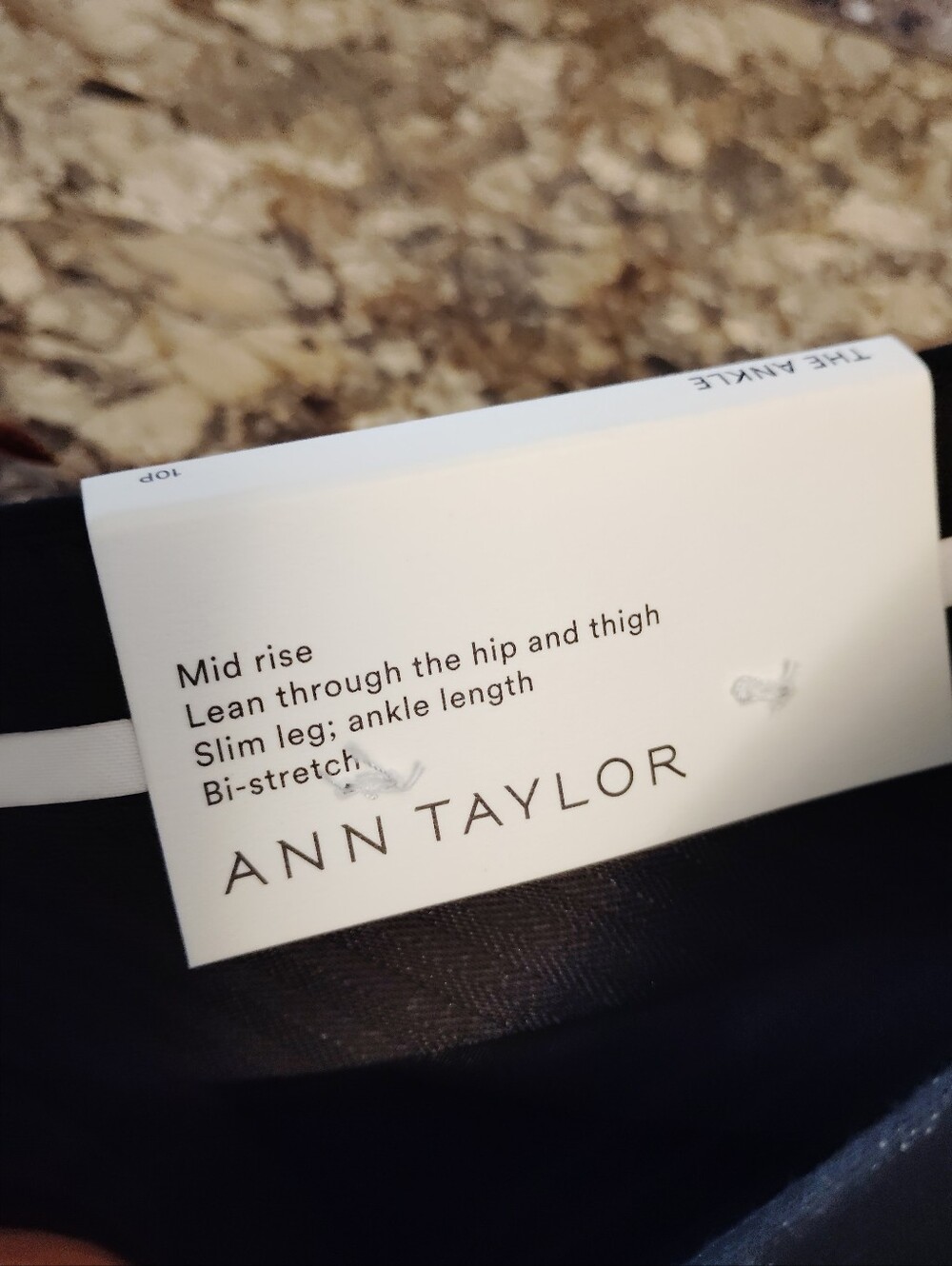Ann Taylor Black Men’s Dress Pants - Picture 4 of 5